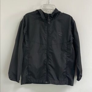 Billabong Black Windbreaker Hooded Jacket (Boys 3T)